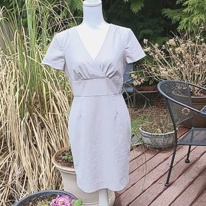 Banana Republic light gray dress, size 10P